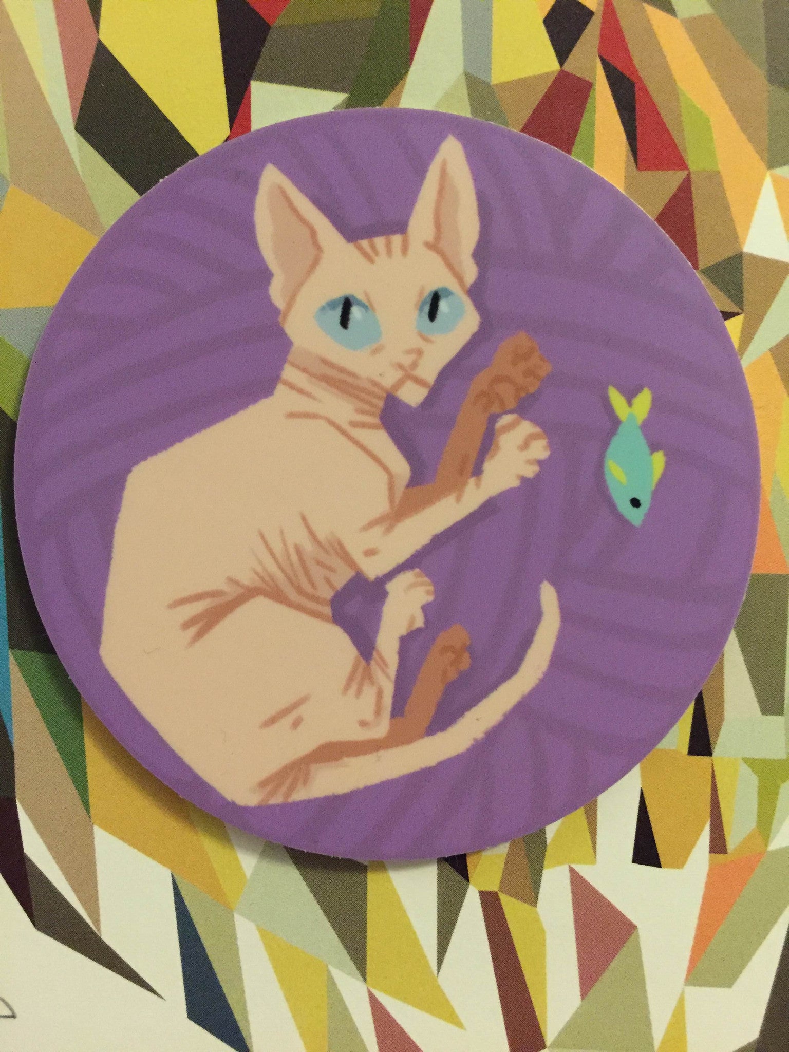 sphynx kitty sticker